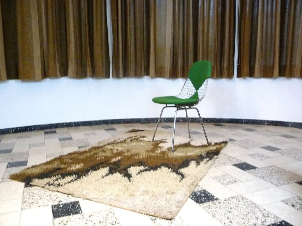 Tapis moderne scandinave décor abstrait par Ege Rya, Danemark années 1960