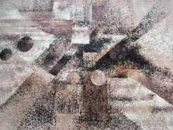 Tapis/moquette abstrait de grand design des années 1980, Tchécoslovaquie