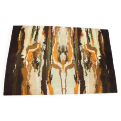 Tapis / moquette abstrait scandinave Ege Rya des années 1970 de style mid-century
