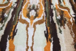 Tapis / moquette abstrait scandinave Ege Rya des années 1970 de style mid-century