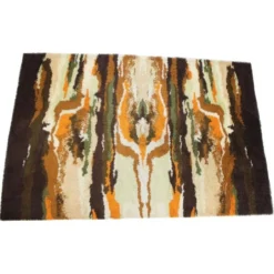 Tapis / moquette abstrait scandinave Ege Rya des années 1970 de style mid-century