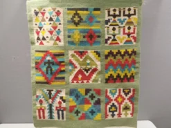Tapis mural en laine