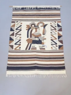 Tapis mural kilim vintage, années 1970