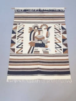 Tapis mural kilim vintage, années 1970