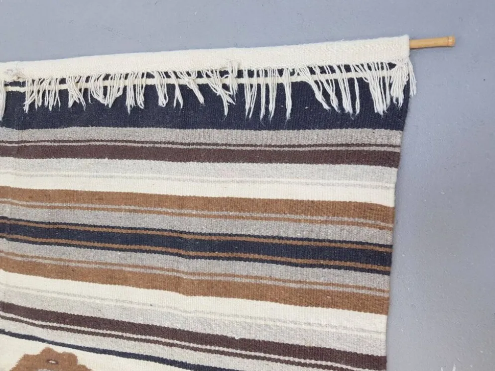 Tapis mural kilim vintage, années 1970