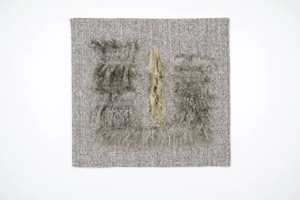 Tapis mural vintage fait main, 90x98 cm