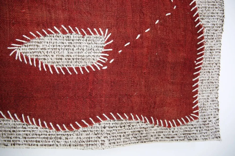 Tapis mural vintage, tapisserie tissée bohème, art mural, 64x104 cm