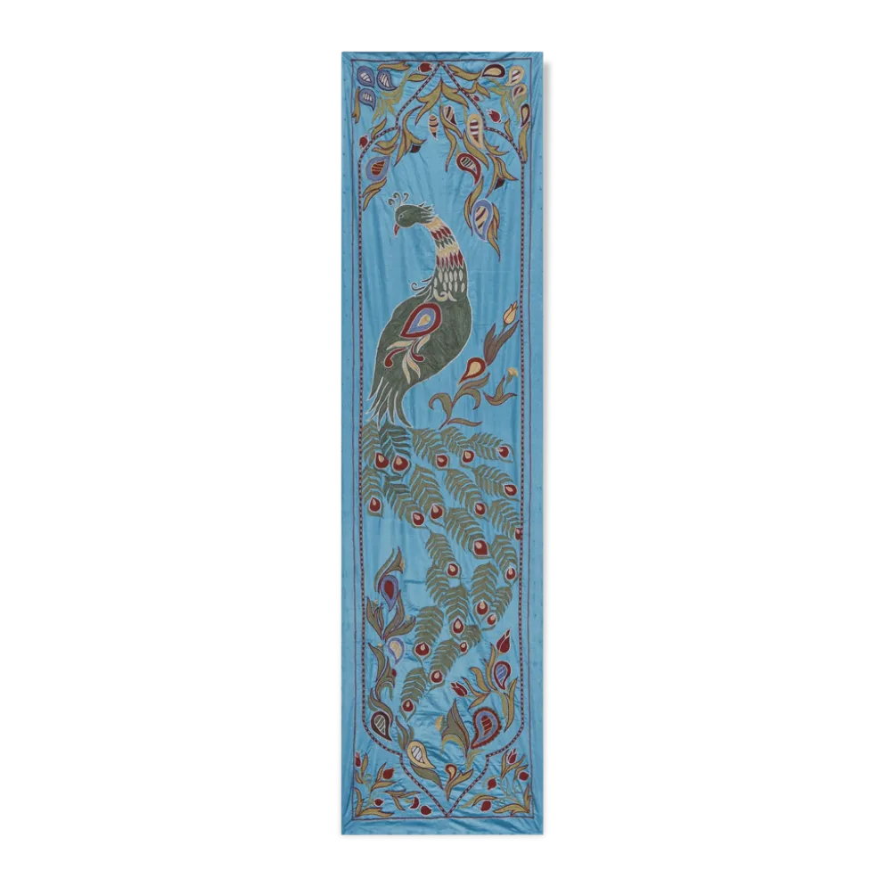 Tapis noué à la main, tapis turc vintage 53x187 cm