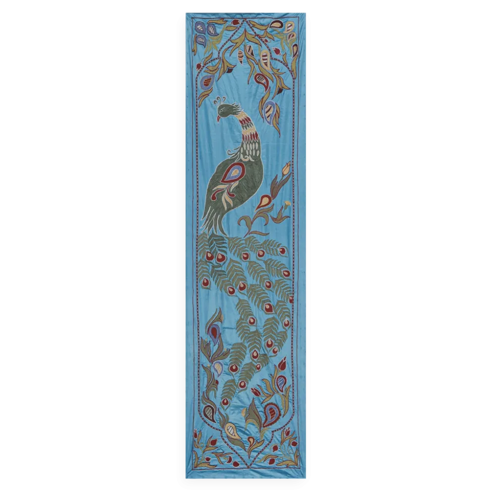 Tapis noué à la main, tapis turc vintage 53x187 cm
