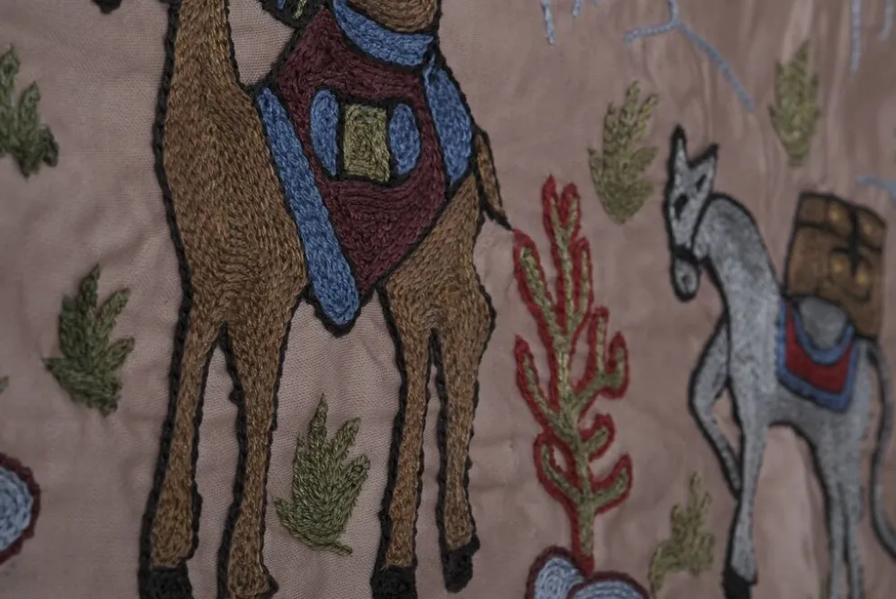 Tapis noué à la main, tapis turc vintage 52x190 cm