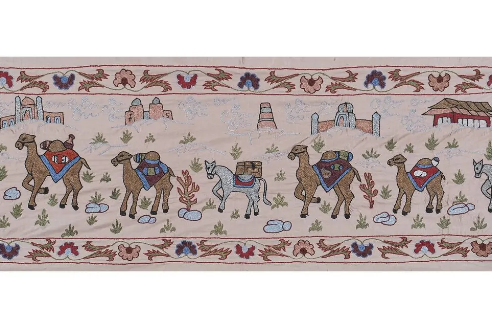Tapis noué à la main, tapis turc vintage 52x190 cm