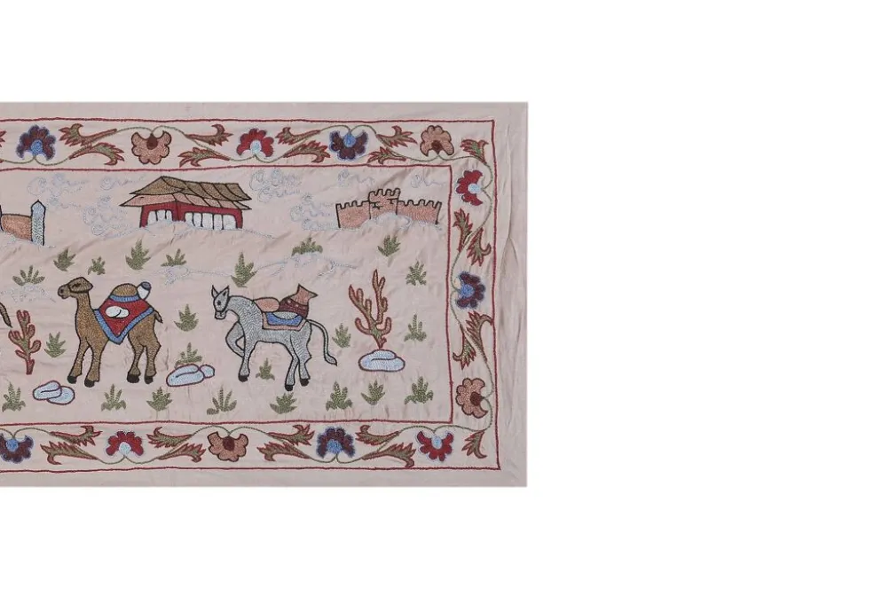 Tapis noué à la main, tapis turc vintage 52x190 cm