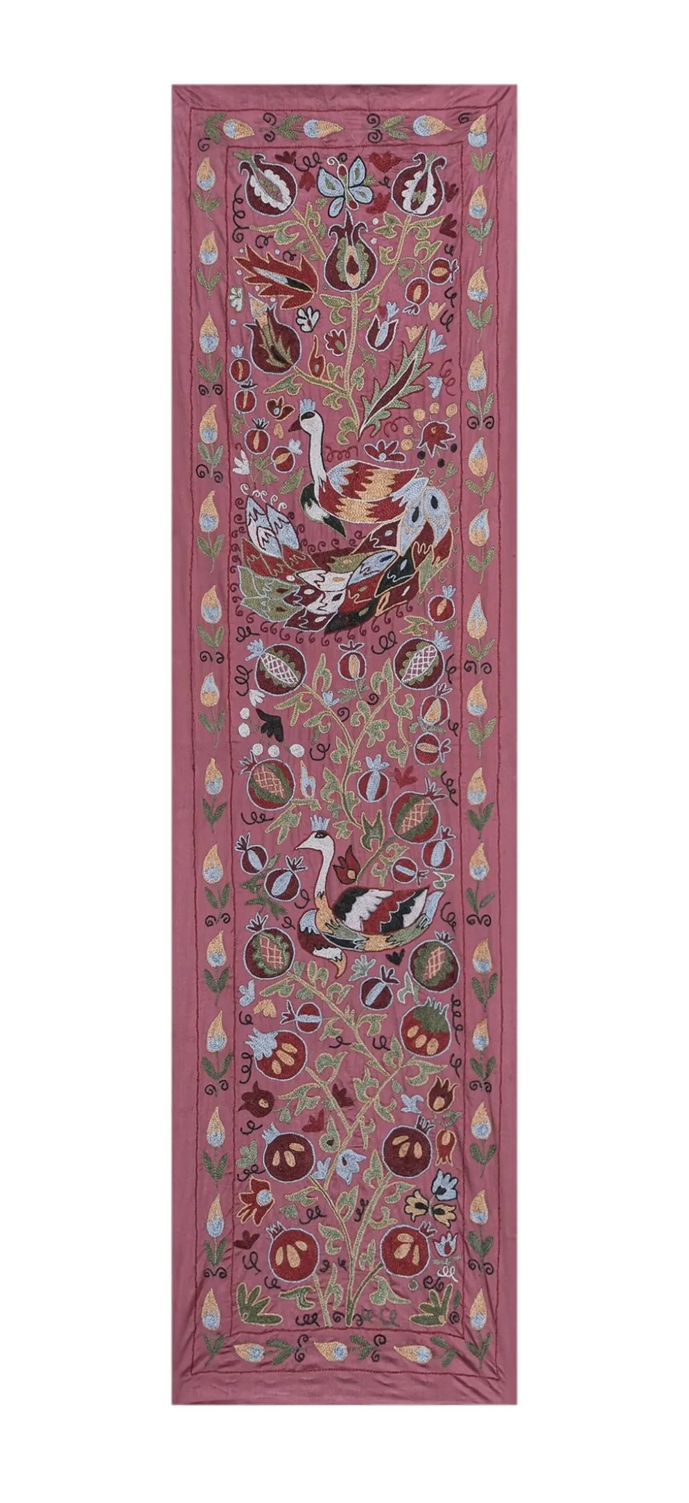 Tapis noué à la main, tapis turc vintage 53x186 cm