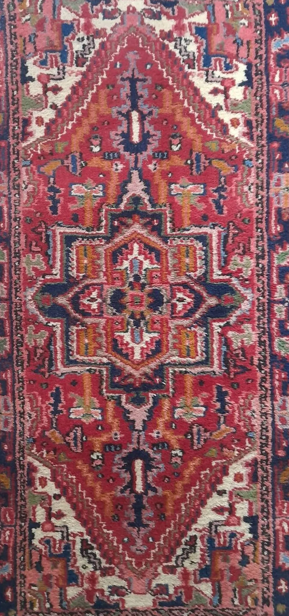 Tapis noué main persan 140 x 72 cm