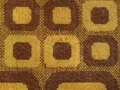 Tapis op-art moderniste avec motif graphique abstrait par Magura, Allemagne, années 1960.