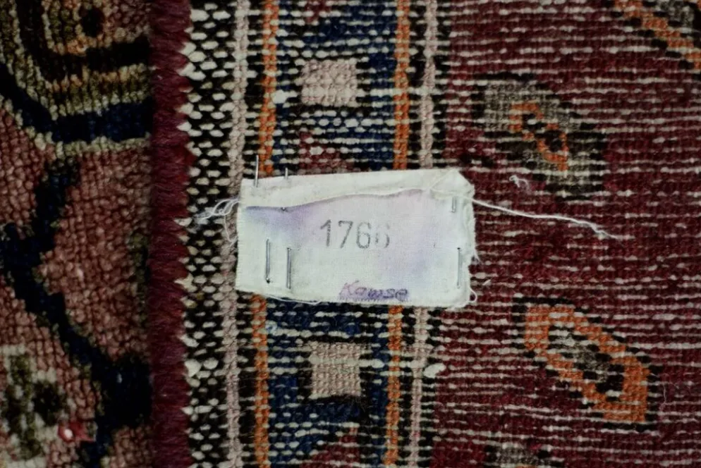 Tapis oriental Hamadan Kamse tissé à la main vintage du Moyen-Orient, années 1960.