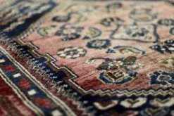 Tapis oriental Hamadan Kamse tissé à la main vintage du Moyen-Orient, années 1960.
