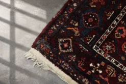Tapis oriental Hamadan tissé à la main vintage du Moyen-Orient, années 1960