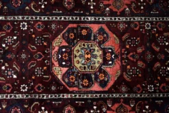 Tapis oriental Hamadan tissé à la main vintage du Moyen-Orient, années 1960