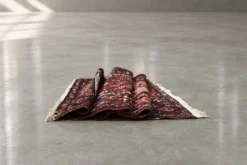 Tapis oriental Hamadan tissé à la main vintage du Moyen-Orient, années 1960