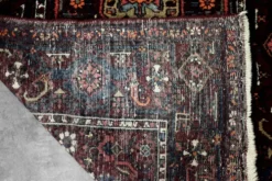 Tapis oriental Hamadan tissé à la main vintage du Moyen-Orient, années 1960