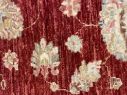Tapis oriental, tapis rouge fait main, tapis de salon à vendre, décoration de sol pour la maison.