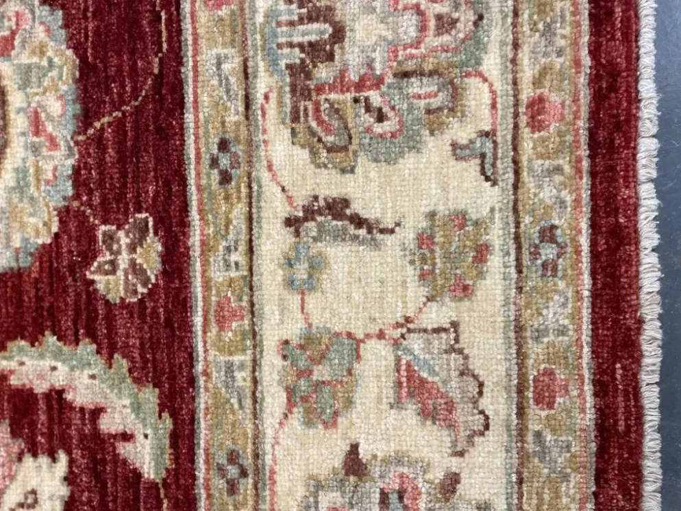 Tapis oriental, tapis rouge fait main, tapis de salon à vendre, décoration de sol pour la maison.