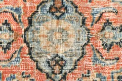 Tapis oriental vintage persan rouge et bleu 10x13, 315x412 cm