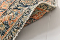 Tapis oriental vintage persan rouge et bleu 10x13, 315x412 cm