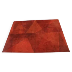 Tapis ou moquette géométrique du milieu du siècle, années 1970