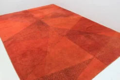Tapis ou moquette géométrique du milieu du siècle, années 1970