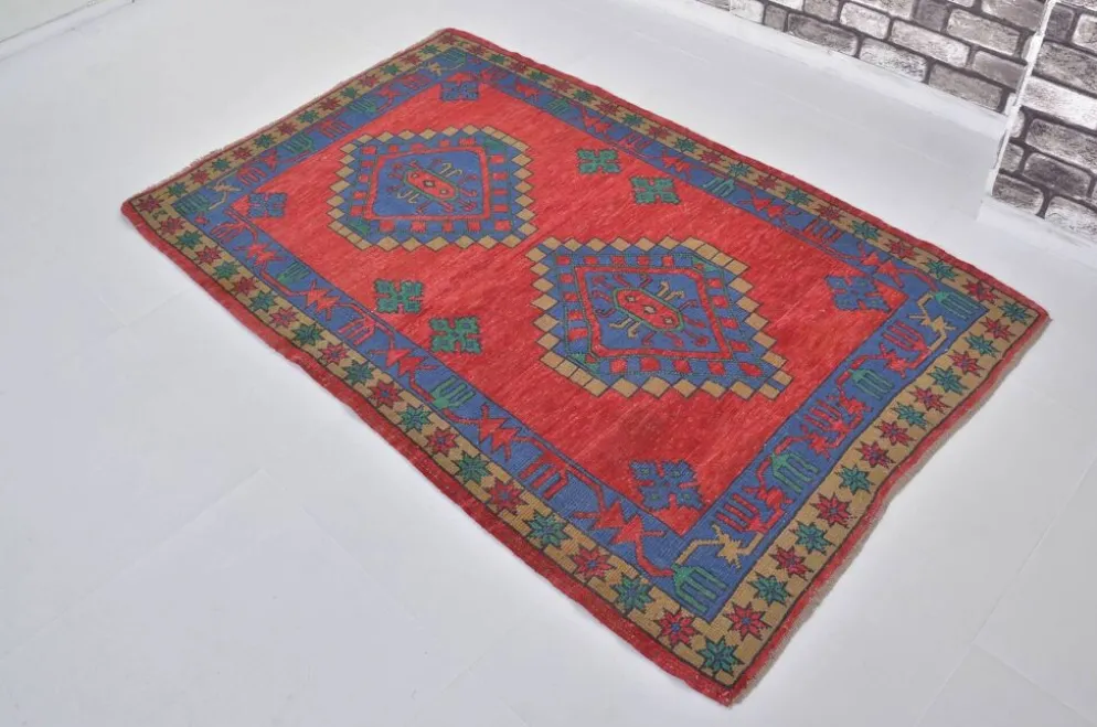 Tapis Oushak anatolien multicolore sku 2543