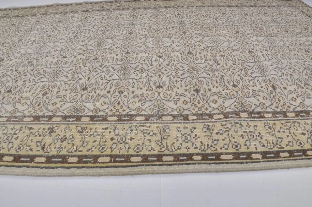 Tapis Oushak anatolien vintage sku1314