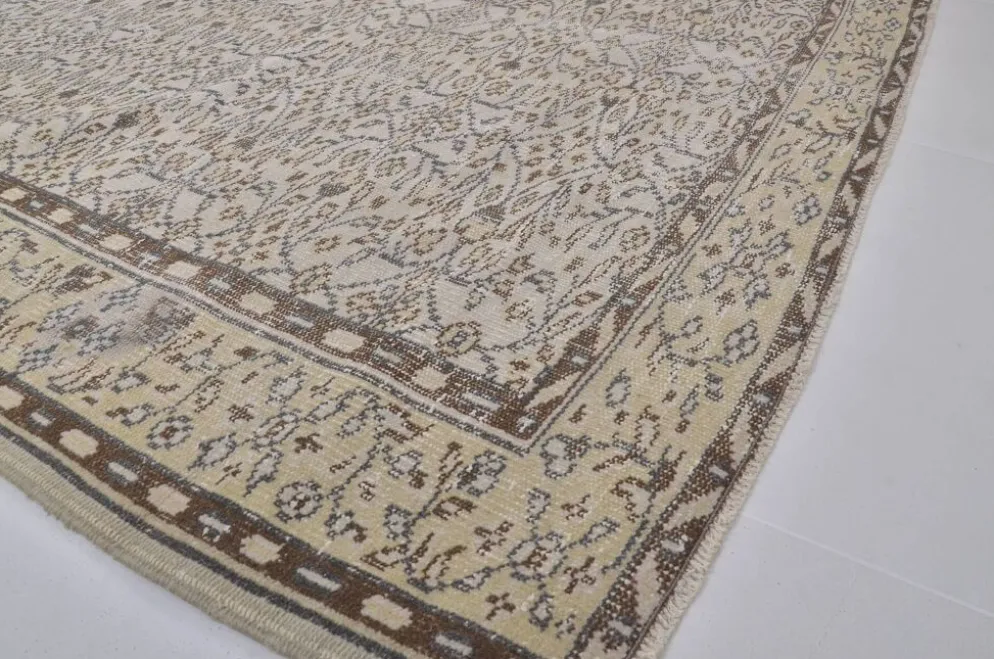 Tapis Oushak anatolien vintage sku1314