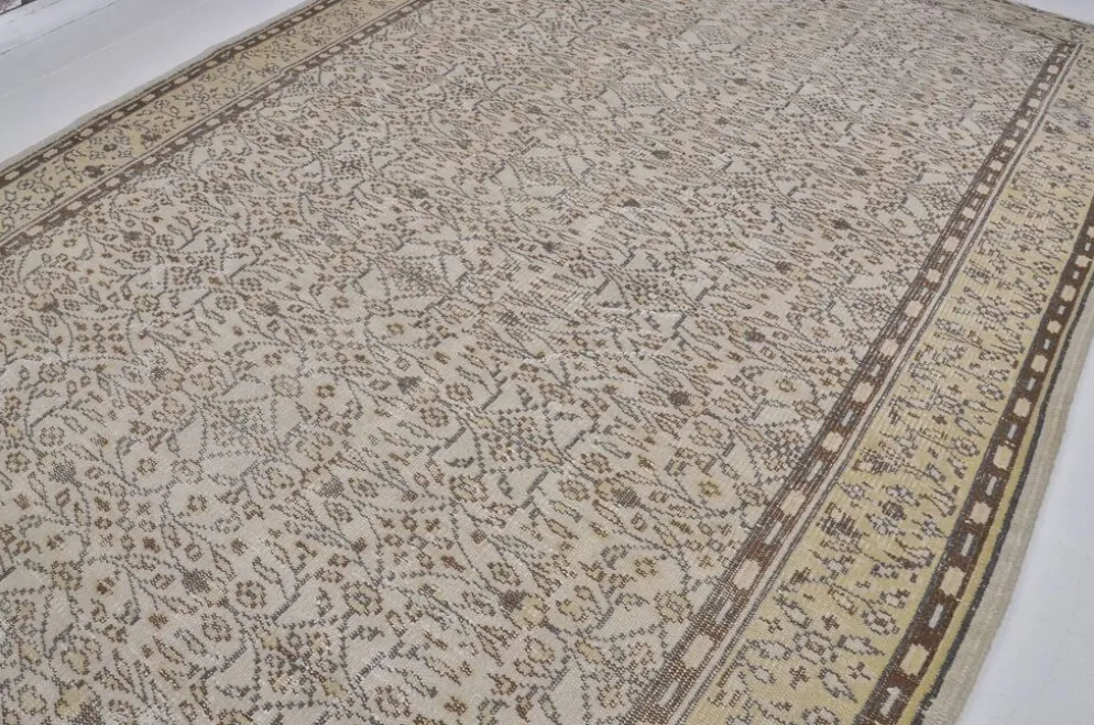 Tapis Oushak anatolien vintage sku1314
