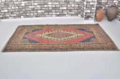 Tapis Oushak vintage turc sku a7