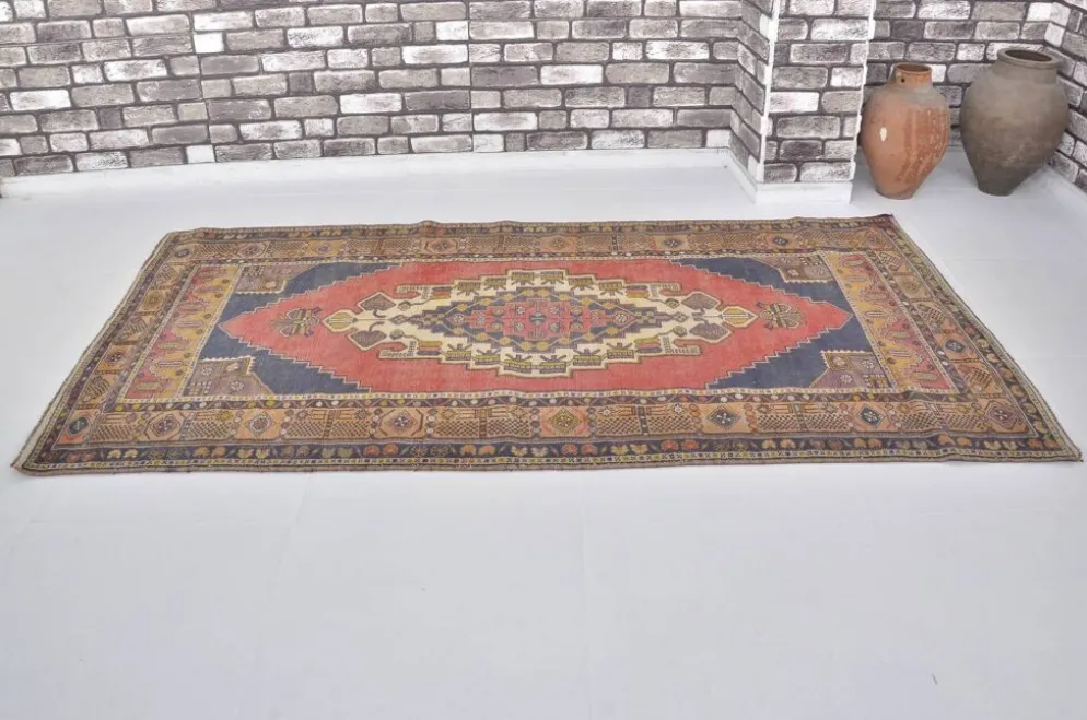 Tapis Oushak vintage turc sku a7