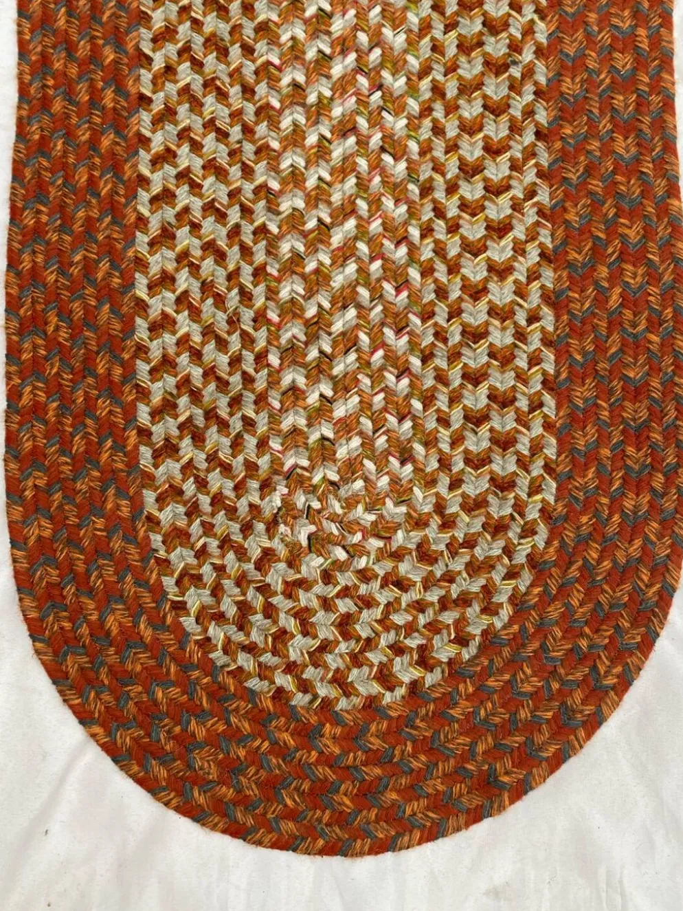 Tapis ovale en laine 57x172 cm