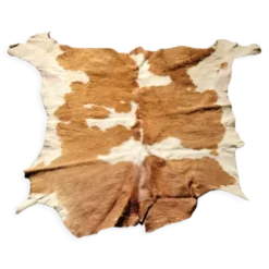 Tapis peau de vache vintage 1970
