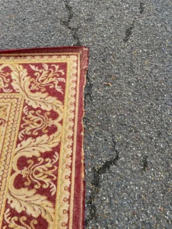 Tapis persan en laine bordeaux 200x300