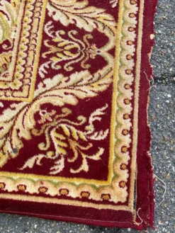 Tapis persan en laine bordeaux 200x300