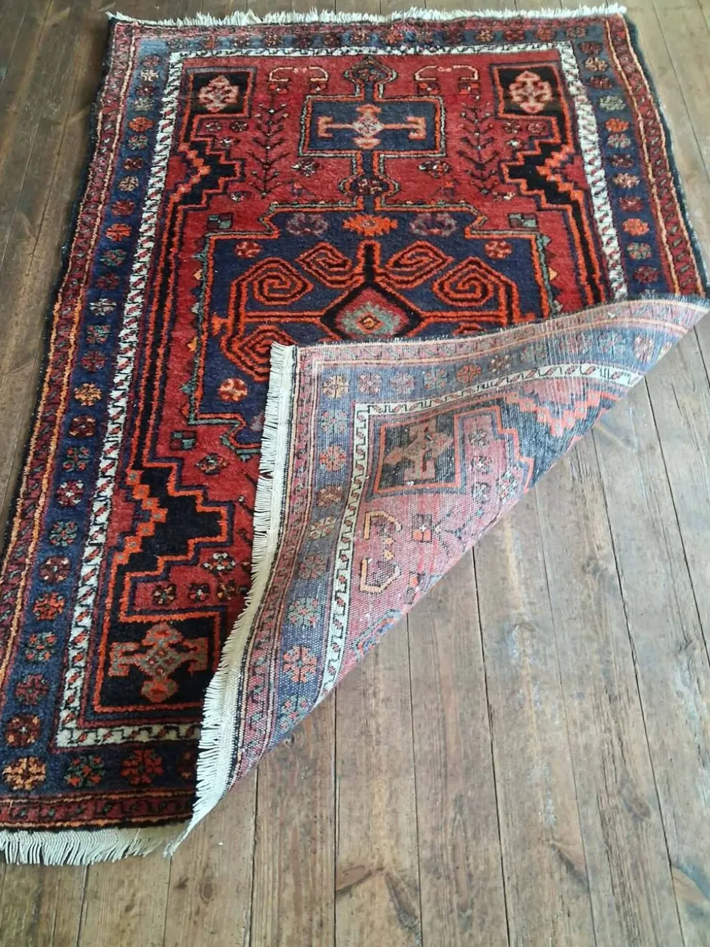 Tapis Persan Hamadan fait main 185x130cm