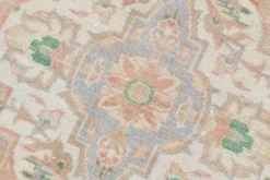 Tapis persan vintage rose blush 9x13, décoration de luxe faite à la main, 283x408 cm