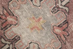 Tapis persan vintage rose délavé 5x8, 137x247 cm