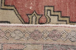 Tapis persan vintage rose délavé 5x8, 137x247 cm