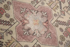 Tapis persan vintage rose délavé 5x8, 137x247 cm