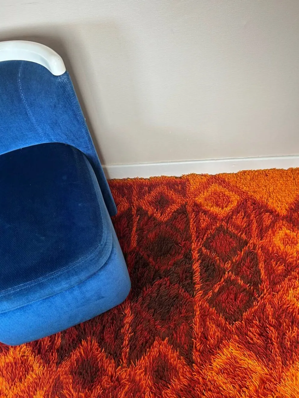 Tapis Pop Art années 60/70 Finlandia