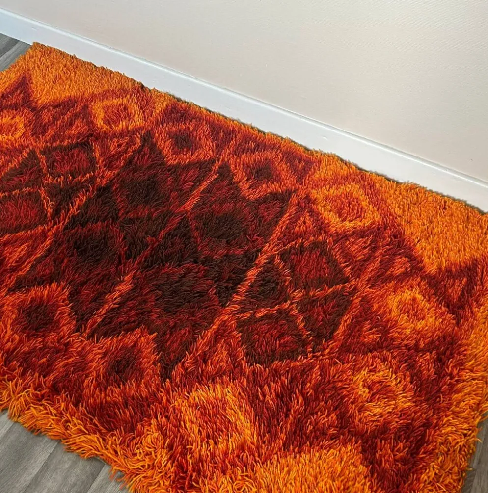 Tapis Pop Art années 60/70 Finlandia