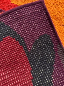 Tapis Pop Art scandinave années 70