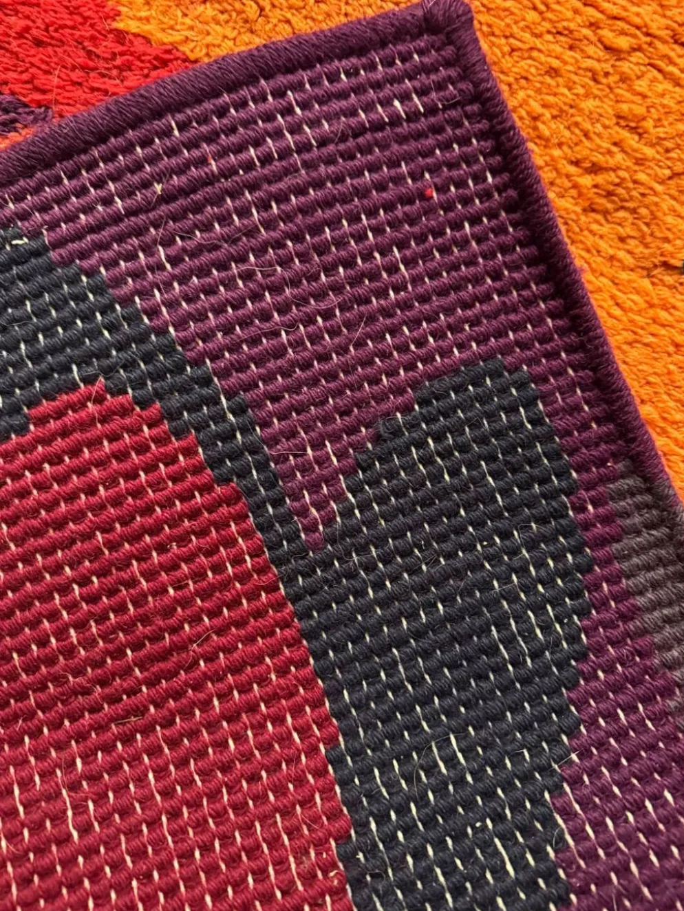 Tapis Pop Art scandinave années 70